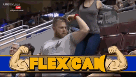 肌肉美女秀身材GIF动图gif动态gif搞笑图片