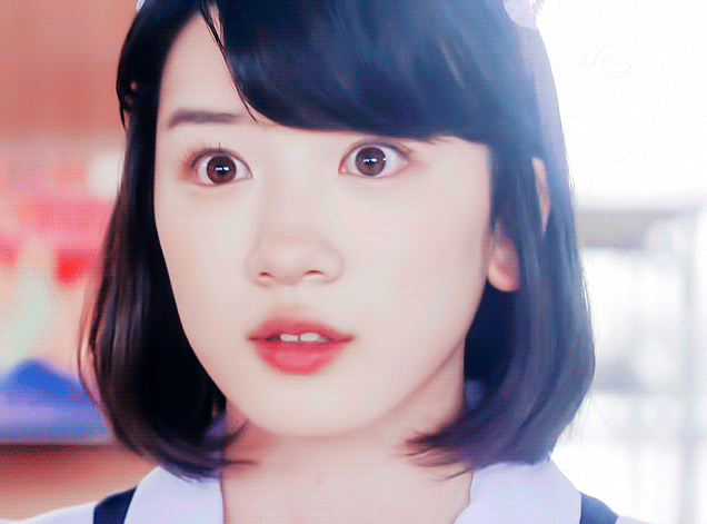 清纯可爱美女的甜美笑容GIF图gif动态gif搞笑图片