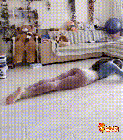 一波天秀的操作gif动态gif搞笑图片