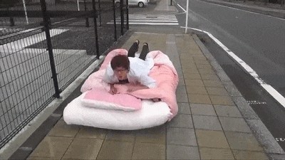 上班不想起床的来一个gif动态gif搞笑图片