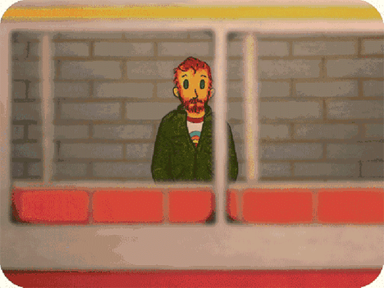 最酷的人生从来不是一帆风顺， 而是穿越惊涛骇浪后， 灿烂地说：gif动态gif搞笑图片