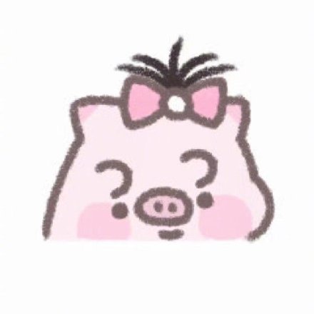 卡通猪噜噜3简笔画gif搞笑图片