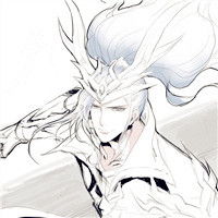 王者荣耀_韩信简笔画gif搞笑图片