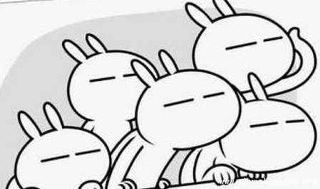 一群屌丝在看美女简笔画gif搞笑图片