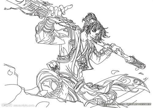 王者荣耀_孙悟空，至尊宝皮肤_简笔画简笔画gif搞笑图片