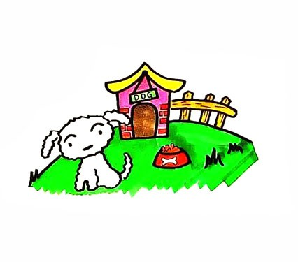 蜡笔小新小白简笔画教程步骤图解简笔画gif搞笑图片