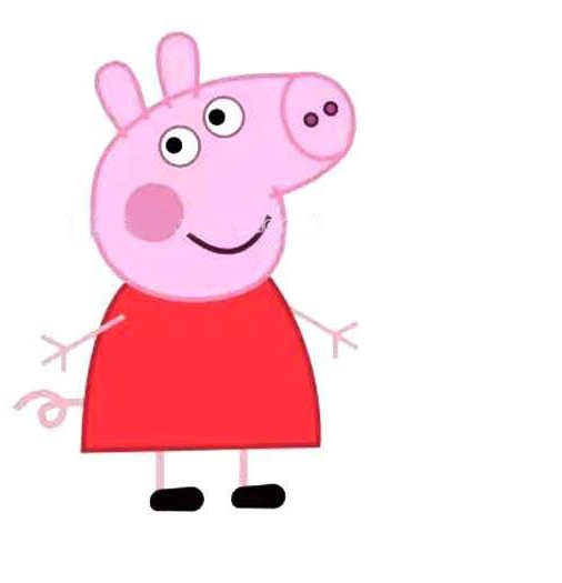 小猪佩奇画法简笔画步骤图简笔画gif搞笑图片
