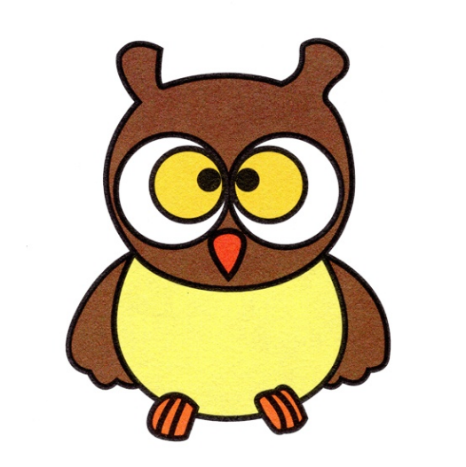 猫头鹰动物的简笔画画法步骤图简笔画gif搞笑图片