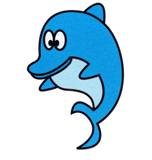 海豚动物的画法简笔画步骤图简笔画gif搞笑图片