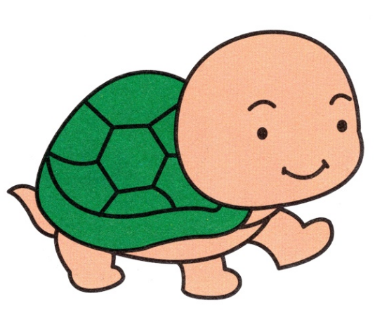 乌龟动物的画法简笔画步骤图简笔画gif搞笑图片