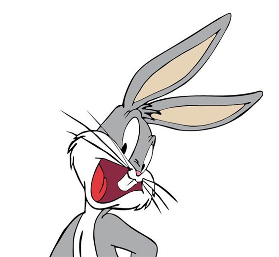 兔八哥兔子卡通动物简笔画微信头像简笔画gif搞笑图片