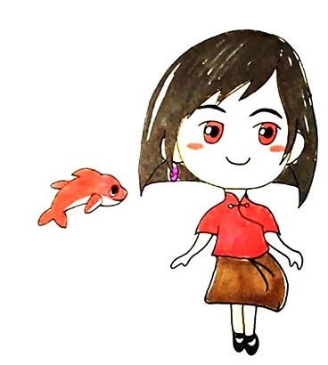 大鱼海棠椿人物简笔画步骤画法图简笔画gif搞笑图片