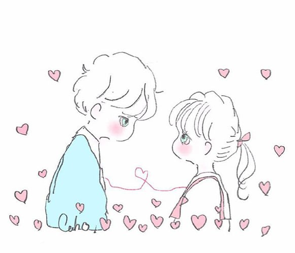 超可爱情侣人物简笔画图片大全简笔画gif搞笑图片