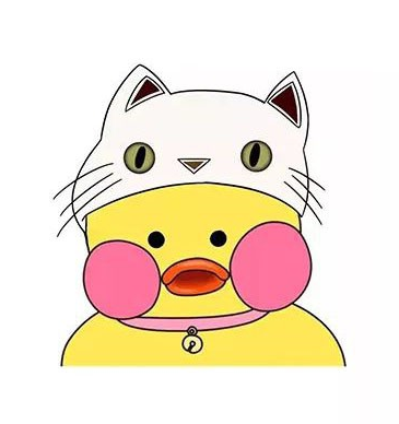 网红卡通玻尿酸鸭简笔画步骤图简笔画gif搞笑图片