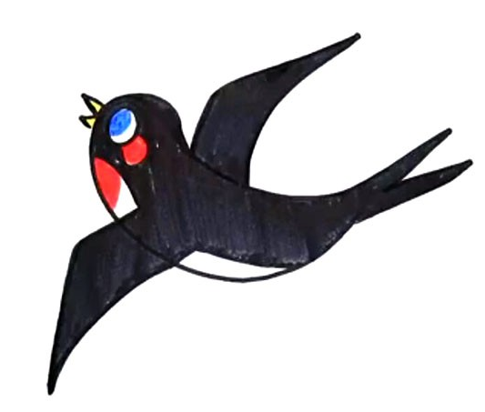 燕子简笔画步骤画法教程图简笔画gif搞笑图片