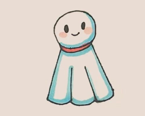 晴天娃娃简笔画步骤画法教程图简笔画gif搞笑图片