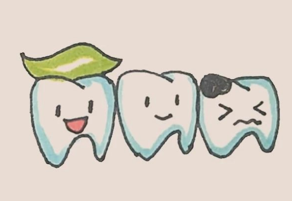 牙齿简笔画步骤画法教程图简笔画gif搞笑图片