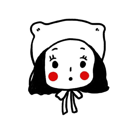 可爱的女生头像简笔画简笔画gif搞笑图片