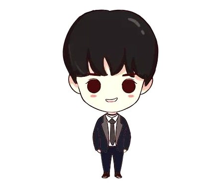 Q版的吴磊简笔画画法简笔画gif搞笑图片