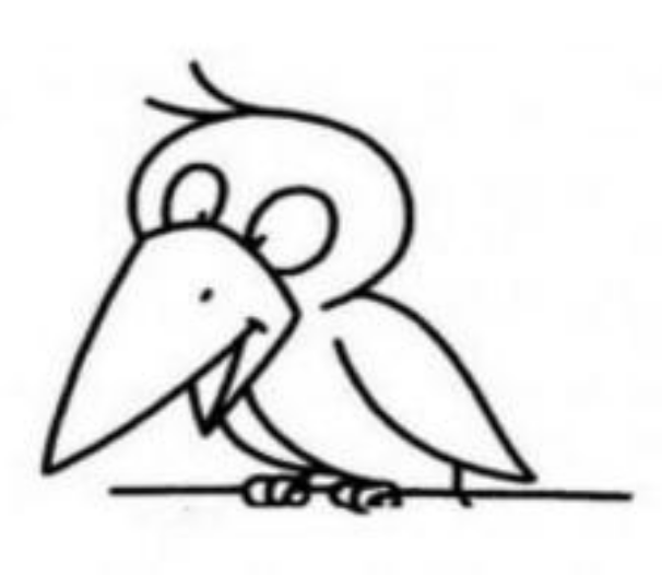 乌鸦的简笔画大全简笔画gif搞笑图片