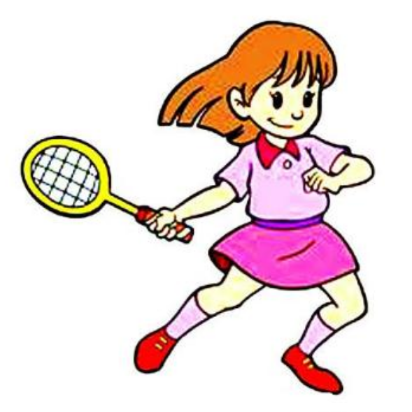 打羽毛球的人物简笔画简笔画gif搞笑图片