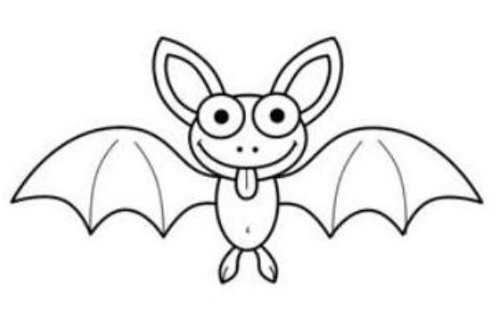 可爱的蝙蝠简笔画简笔画gif搞笑图片