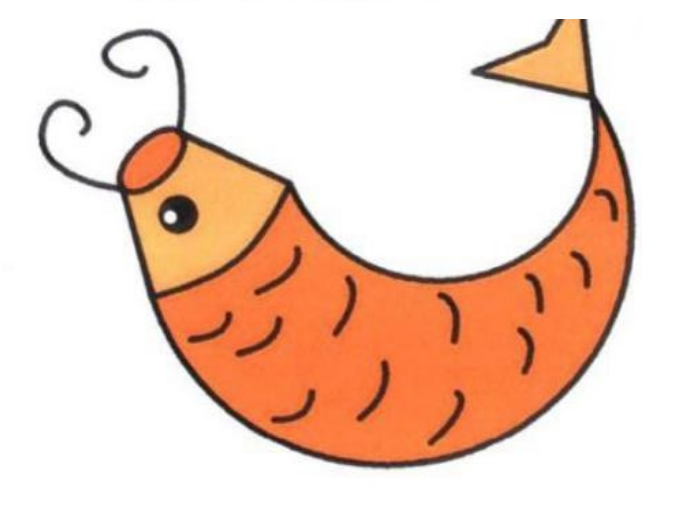 动物锦鲤简笔画步骤简笔画gif搞笑图片