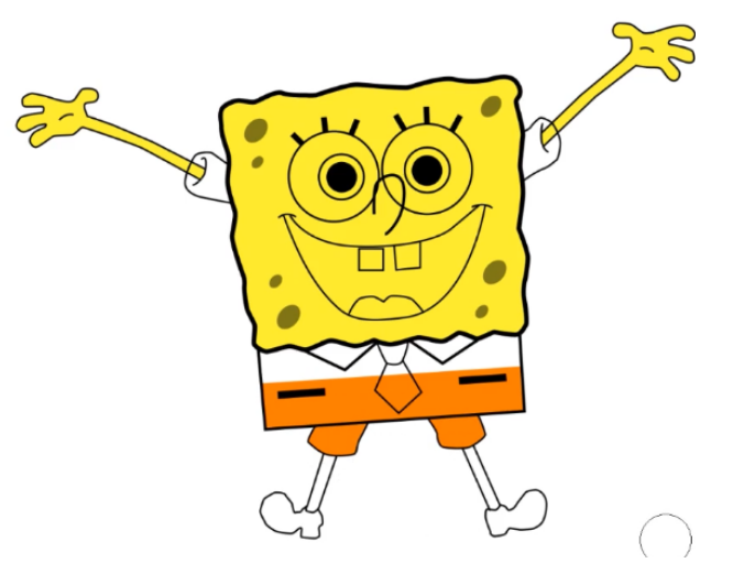 卡通人物海绵宝宝简笔画简笔画gif搞笑图片