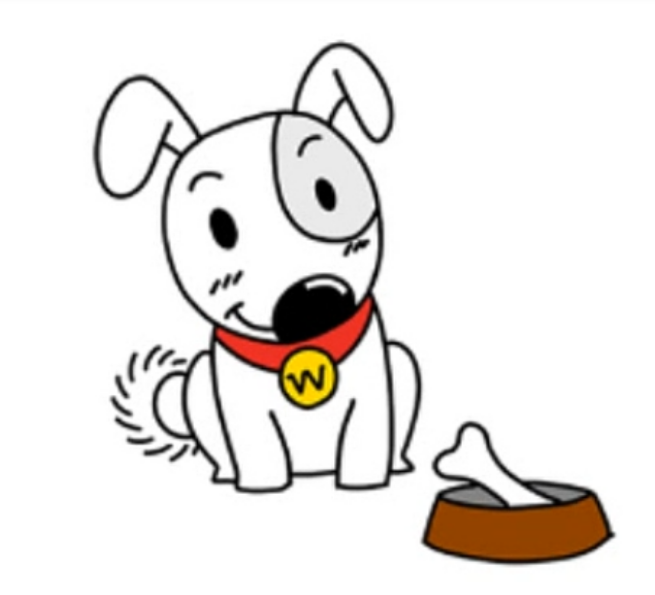 小狗的简笔画步骤图简笔画gif搞笑图片