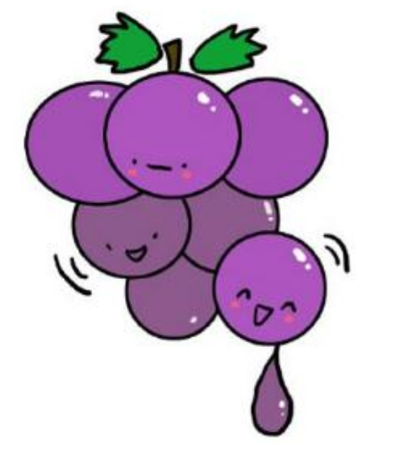 葡萄的简笔画教程步骤图简笔画gif搞笑图片