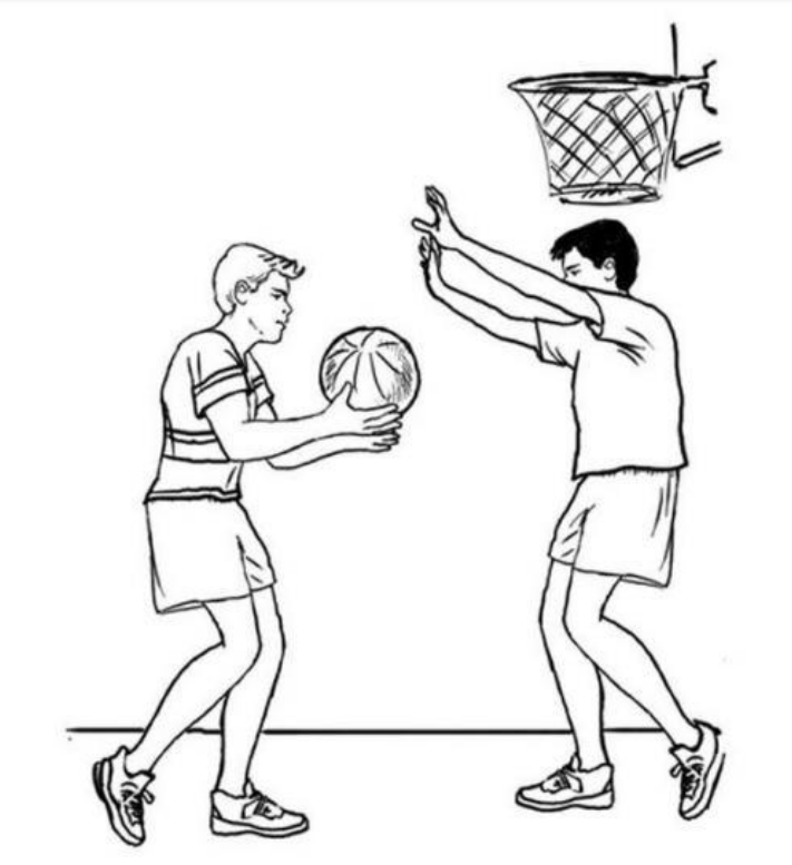 打篮球简笔画简笔画gif搞笑图片