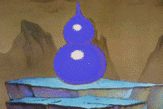 紫色葫芦，紫色天线宝宝斗图啦gif搞笑图片