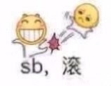 sb，滚斗图啦gif搞笑图片