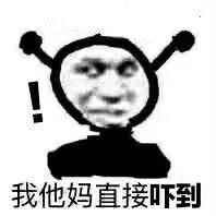 我他妈直接吓到斗图啦gif搞笑图片