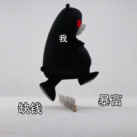 缺钱与暴富斗图啦gif搞笑图片