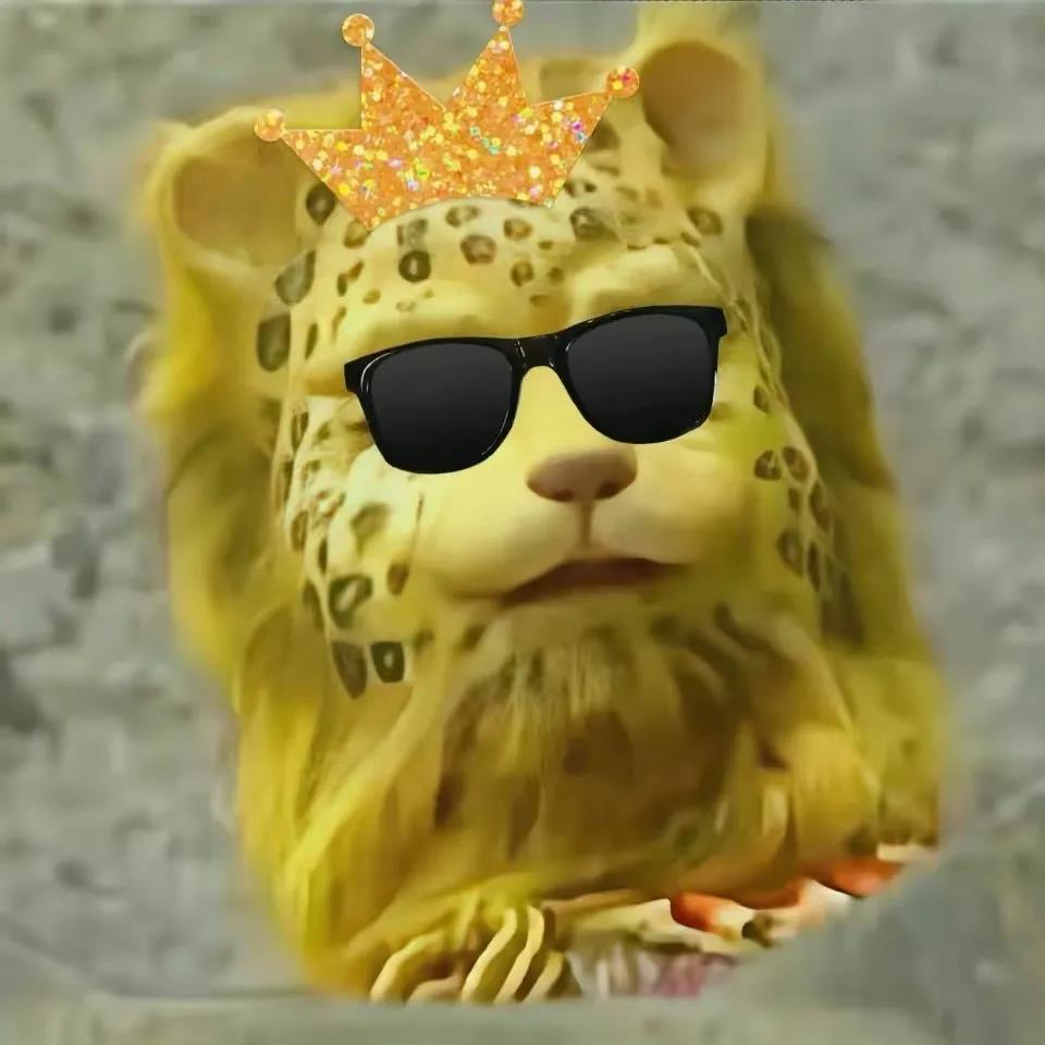 一夜之间金钱豹刷屏了斗图啦gif搞笑图片