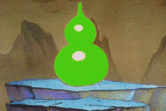 绿色葫芦，绿色天线宝宝斗图啦gif搞笑图片