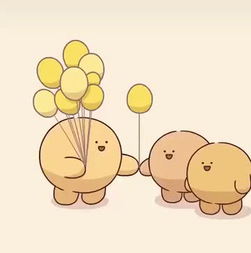 玩气球斗图啦gif搞笑图片