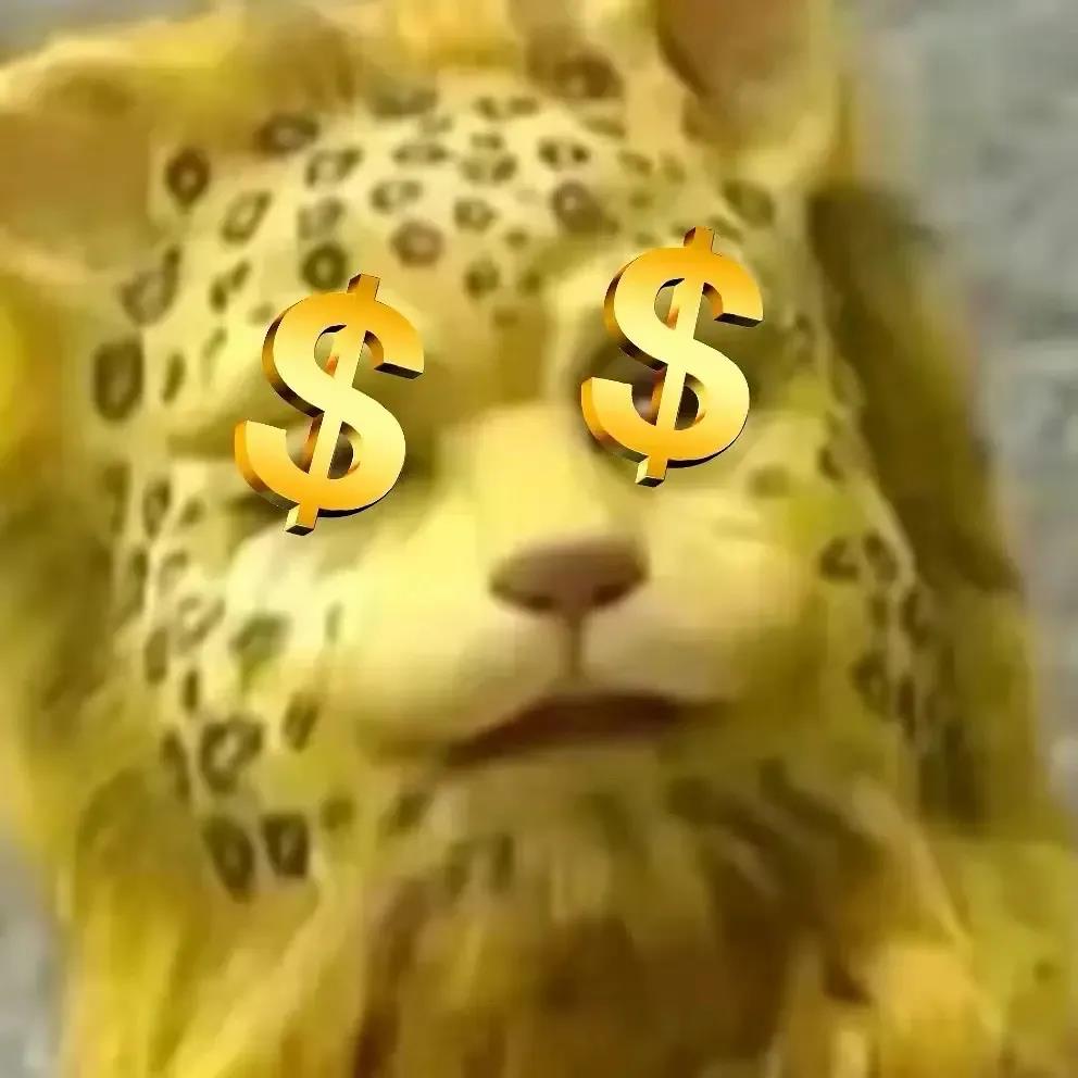 一夜之间金钱豹刷屏了斗图啦gif搞笑图片