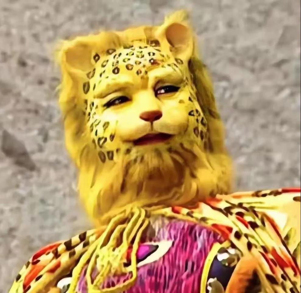 一夜之间金钱豹刷屏了斗图啦gif搞笑图片