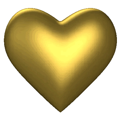 金黄爱心斗图啦gif搞笑图片