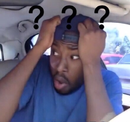 一组黑人问号表情包 要的拿走 ​​​斗图啦gif搞笑图片