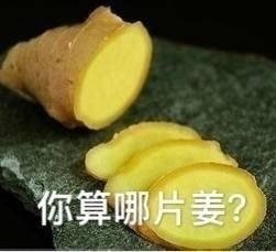 你算哪片姜？斗图啦gif搞笑图片