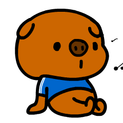 猪猪哼歌斗图啦gif搞笑图片