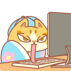 打电脑（舌头敲键盘）斗图啦gif搞笑图片