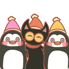 开心小企鹅斗图啦gif搞笑图片