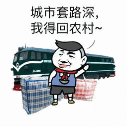 城市套路深,我得回农村~斗图啦gif搞笑图片