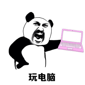 玩电脑斗图啦gif搞笑图片