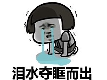 泪水夺眶而出斗图啦gif搞笑图片