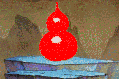 红色葫芦，红色天线宝宝斗图啦gif搞笑图片